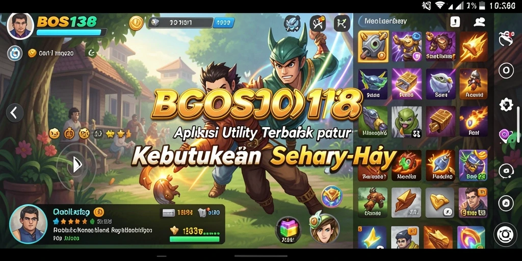 Tampilan antarmuka pengguna aplikasi BOS138 untuk pengaturan tugas sehari-hari.