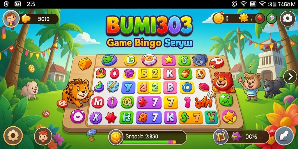 Tampilan gameplay BUMI303 yang menarik dan seru.